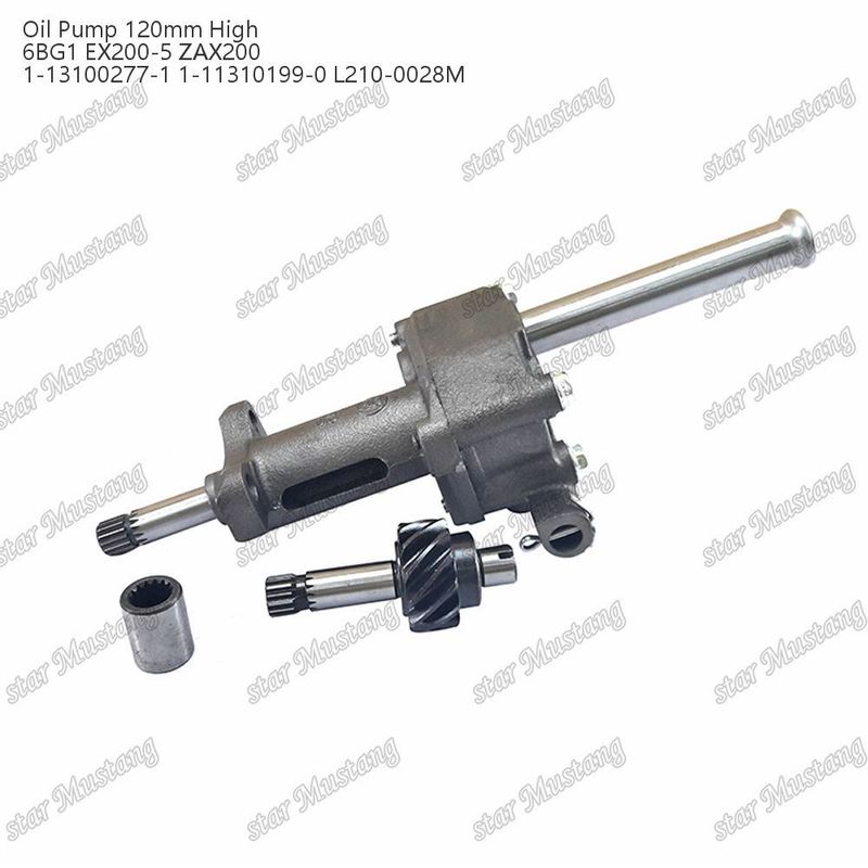 Pompa minyak 6BG1 120mm Tinggi EX200-5 ZAX200 1-13100277-1 1-13100204-1 Untuk suku cadang mesin Isuzu