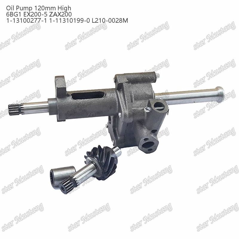 Pompa minyak 6BG1 120mm Tinggi EX200-5 ZAX200 1-13100277-1 1-13100204-1 Untuk suku cadang mesin Isuzu