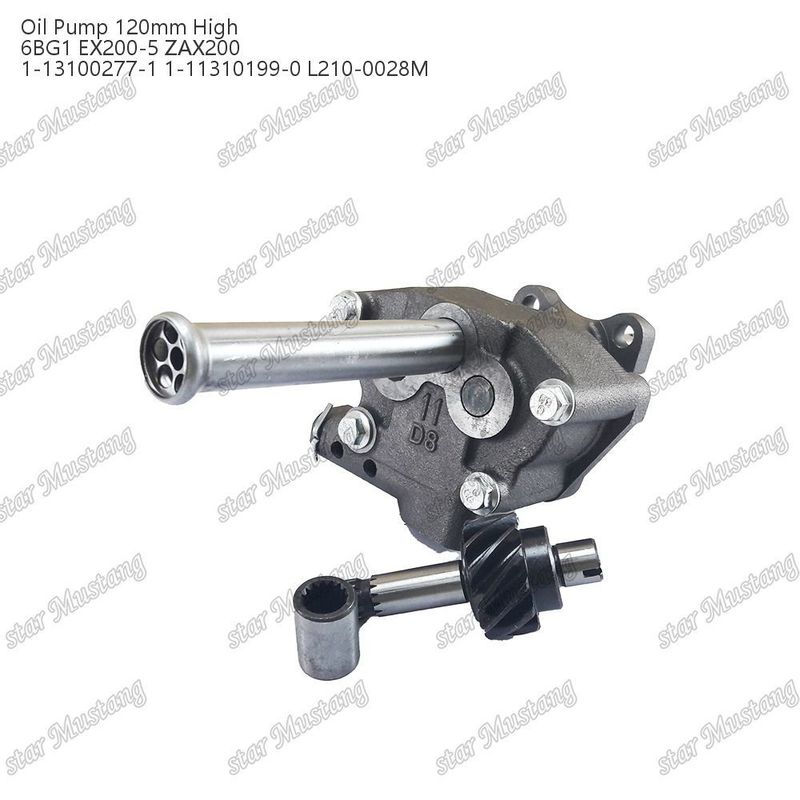 Pompa minyak 6BG1 120mm Tinggi EX200-5 ZAX200 1-13100277-1 1-13100204-1 Untuk suku cadang mesin Isuzu