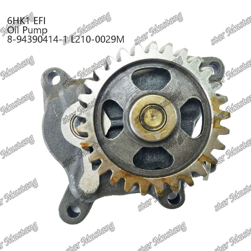 Pompa minyak 6HK1 EFI ZAX350 8-94390414-1 L210-0029M Untuk suku cadang mesin Isuzu