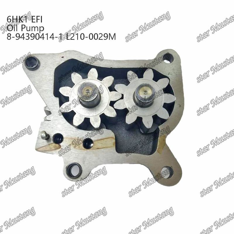 Pompa minyak 6HK1 EFI ZAX350 8-94390414-1 L210-0029M Untuk suku cadang mesin Isuzu