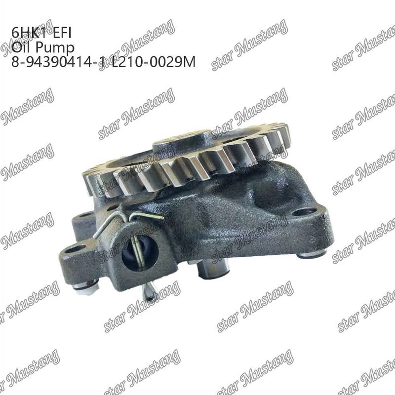 Pompa minyak 6HK1 EFI ZAX350 8-94390414-1 L210-0029M Untuk suku cadang mesin Isuzu