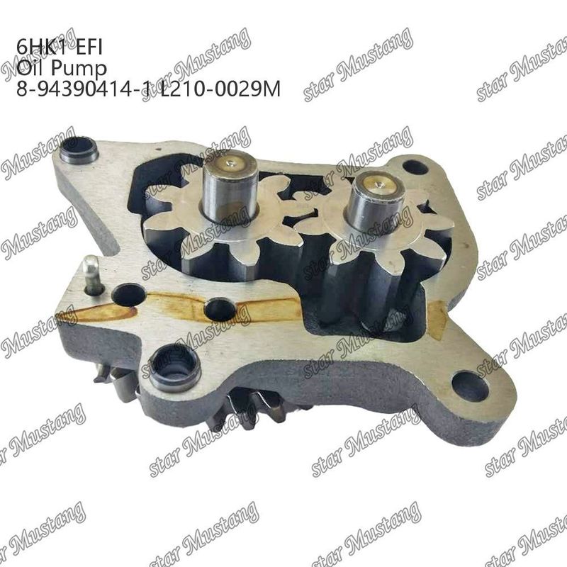 Pompa minyak 6HK1 EFI ZAX350 8-94390414-1 L210-0029M Untuk suku cadang mesin Isuzu