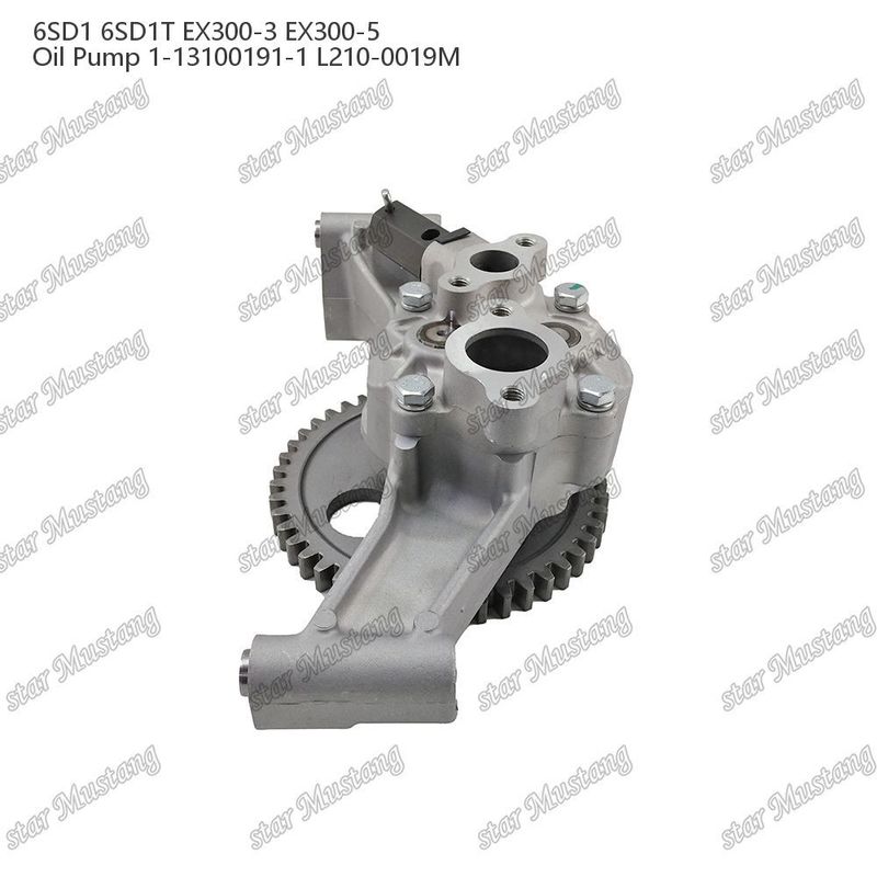 Pompa minyak 6SD1 6SD1T Domestik EX300-3 EX300-5 1-13100191-1 L210-0019M Untuk suku cadang mesin Isuzu