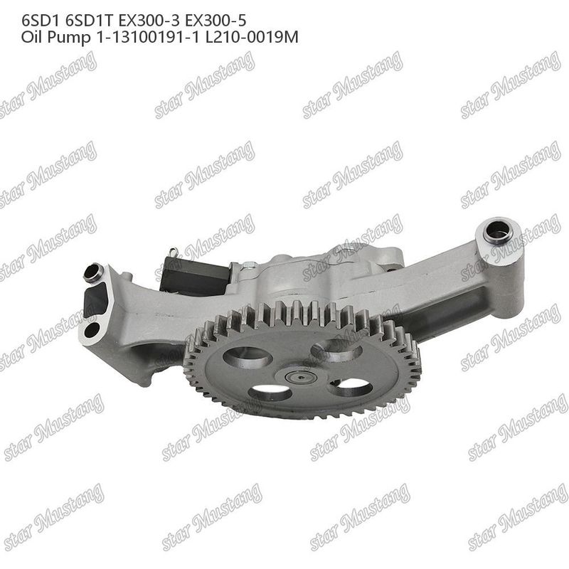 Pompa minyak 6SD1 6SD1T Domestik EX300-3 EX300-5 1-13100191-1 L210-0019M Untuk suku cadang mesin Isuzu