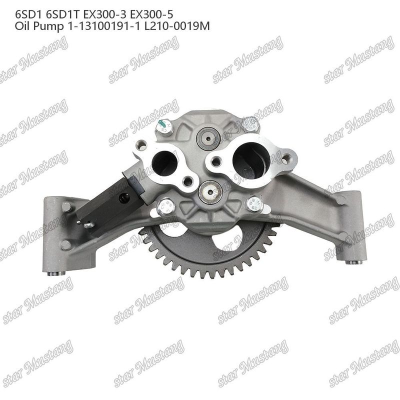 Pompa minyak 6SD1 6SD1T Domestik EX300-3 EX300-5 1-13100191-1 L210-0019M Untuk suku cadang mesin Isuzu