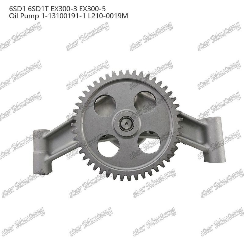 Pompa minyak 6SD1 6SD1T Domestik EX300-3 EX300-5 1-13100191-1 L210-0019M Untuk suku cadang mesin Isuzu