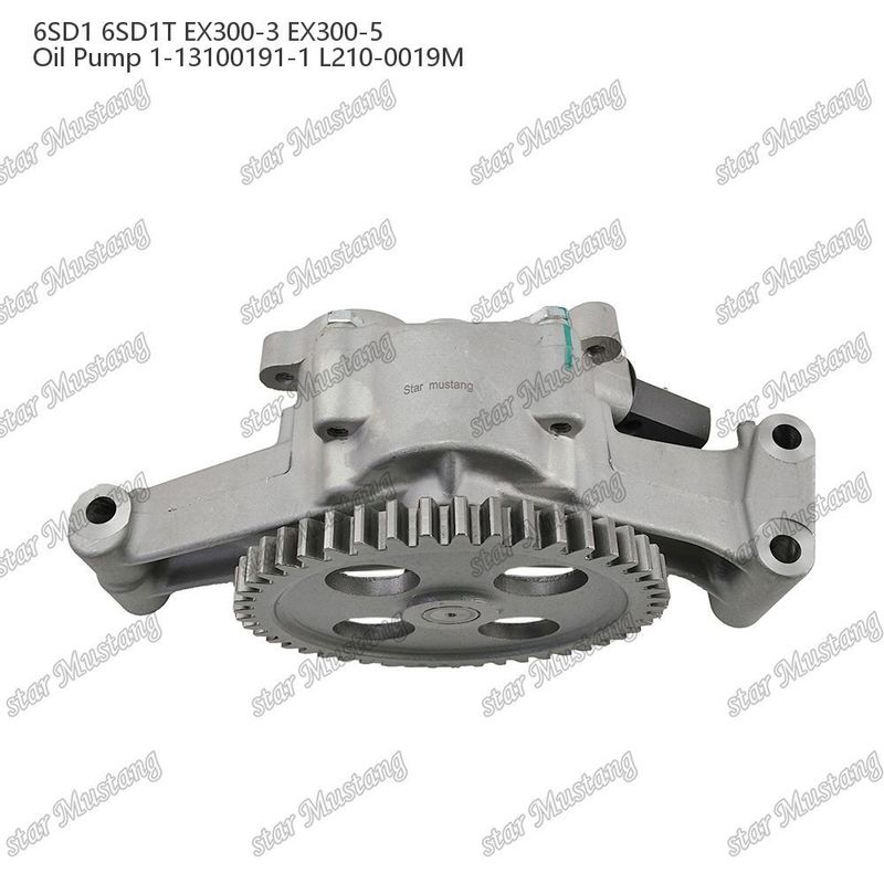 Pompa minyak 6SD1 6SD1T Domestik EX300-3 EX300-5 1-13100191-1 L210-0019M Untuk suku cadang mesin Isuzu