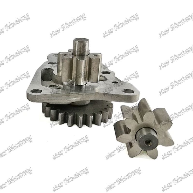 Pompa Minyak 4D95 21mm Tinggi Teething lurus 22T Untuk suku cadang mesin Isuzu
