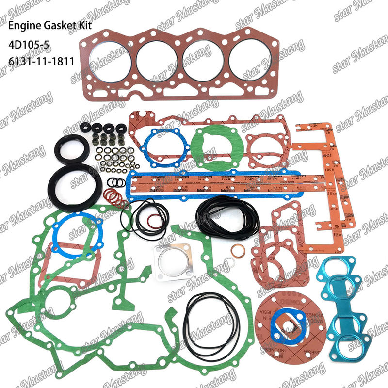 Kit Gasket Lengkap 4D105-5 6131-11-1811 6131-K1-4000 Set Gasket Untuk Bagian Perbaikan Mesin Diesel Komatsu