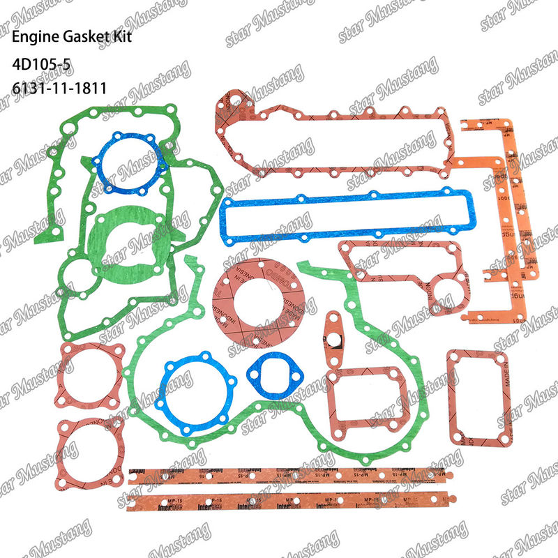 Kit Gasket Lengkap 4D105-5 6131-11-1811 6131-K1-4000 Set Gasket Untuk Bagian Perbaikan Mesin Diesel Komatsu
