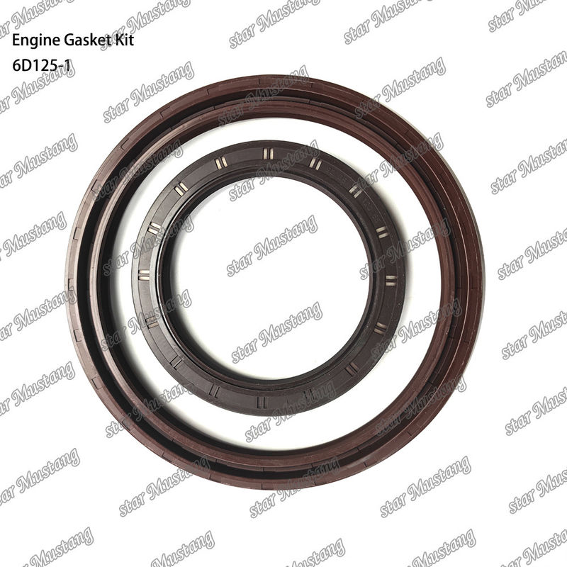 Kit Gasket Lengkap 6D125-1 Set Gasket Untuk Bagian Perbaikan Mesin Diesel Komatsu