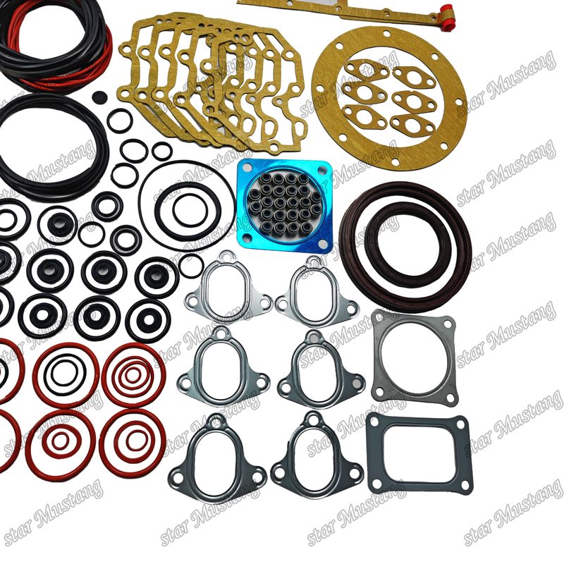 6D125-2 Full Gasket Set 6151-12-1810 6155-K2-9900 Cocok untuk Komatsu