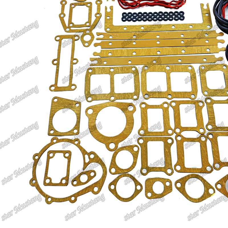 6D125-2 Full Gasket Set 6151-12-1810 6155-K2-9900 Cocok untuk Komatsu