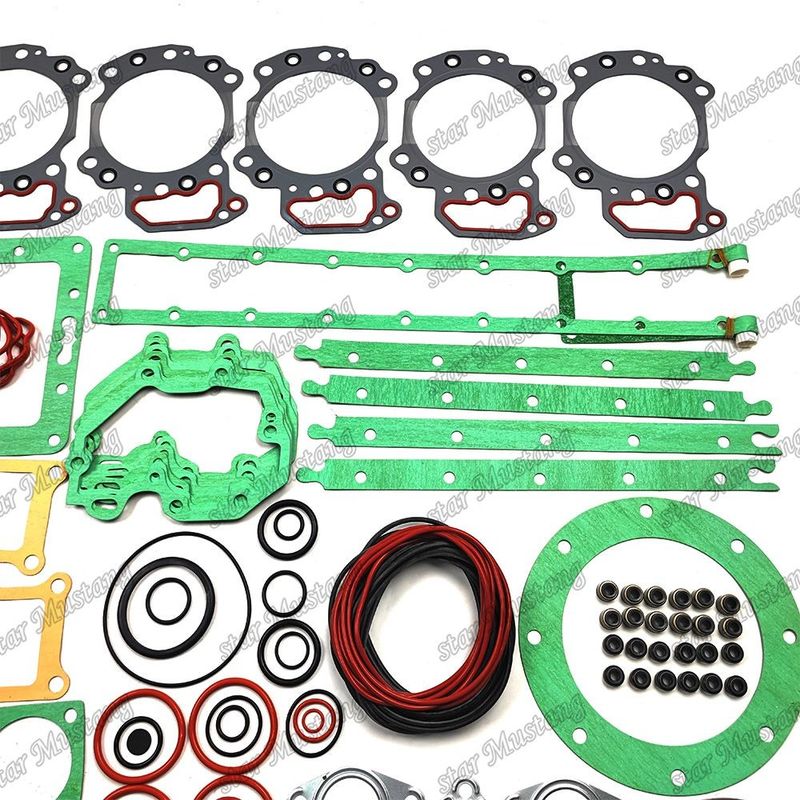 6D125-5 Full Gasket Set 6151-K1-3000 6151-K2-3000 Cocok untuk Komatsu
