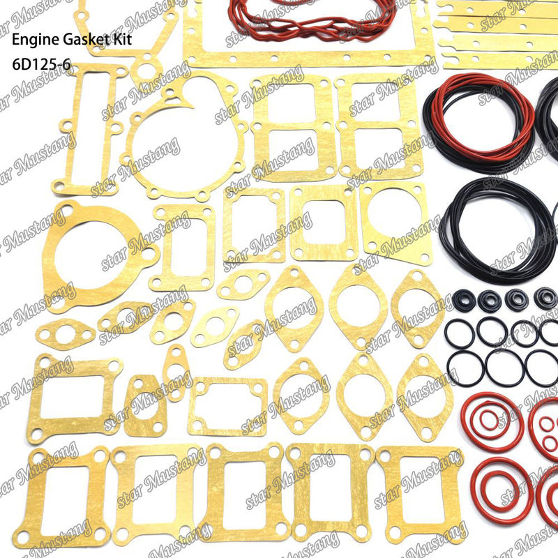 Kit Gasket Lengkap 6D125-6 Set Gasket Untuk Komatsu Diesel Engine Repair Parts
