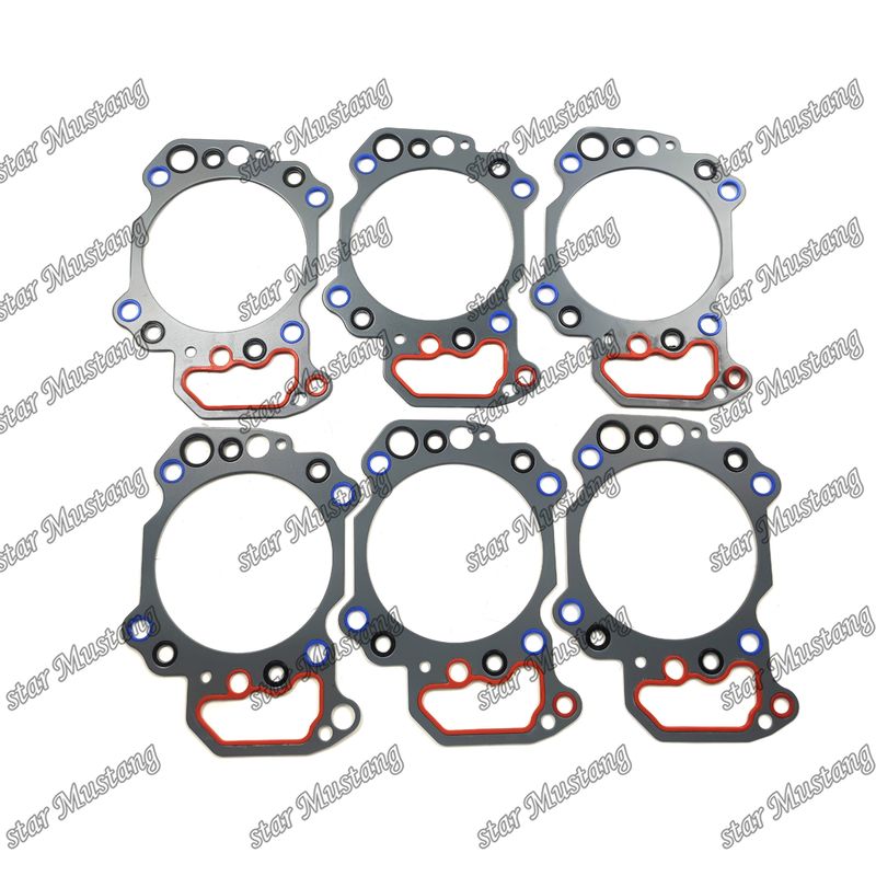 Kit Gasket Lengkap 6D125-8 Set Gasket Untuk Bagian Perbaikan Mesin Diesel Komatsu