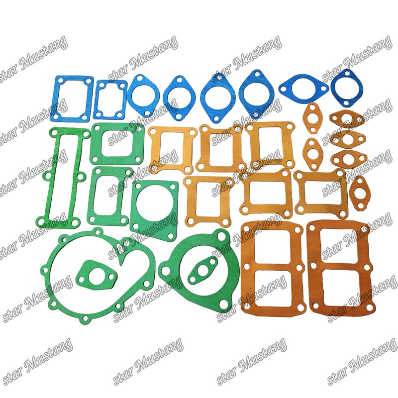 Kit Gasket Lengkap 6D125-8 Set Gasket Untuk Bagian Perbaikan Mesin Diesel Komatsu