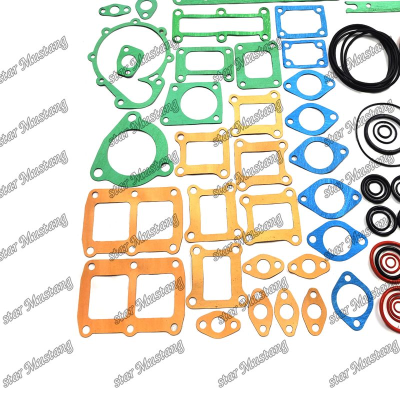 Kit Gasket Lengkap 6D125-8 Set Gasket Untuk Bagian Perbaikan Mesin Diesel Komatsu