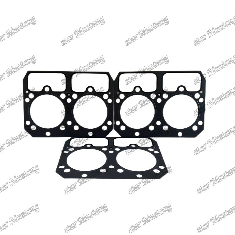 6D155 Full Gasket Set Metal 6128-K1-9901 6128-K2-9901 Cocok untuk Komatsu