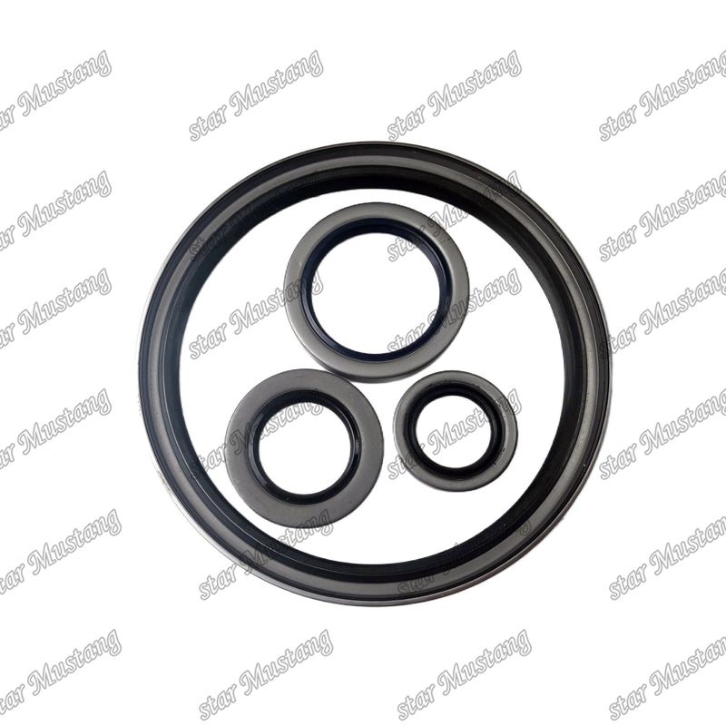 6D155 Full Gasket Set Metal 6128-K1-9901 6128-K2-9901 Cocok untuk Komatsu