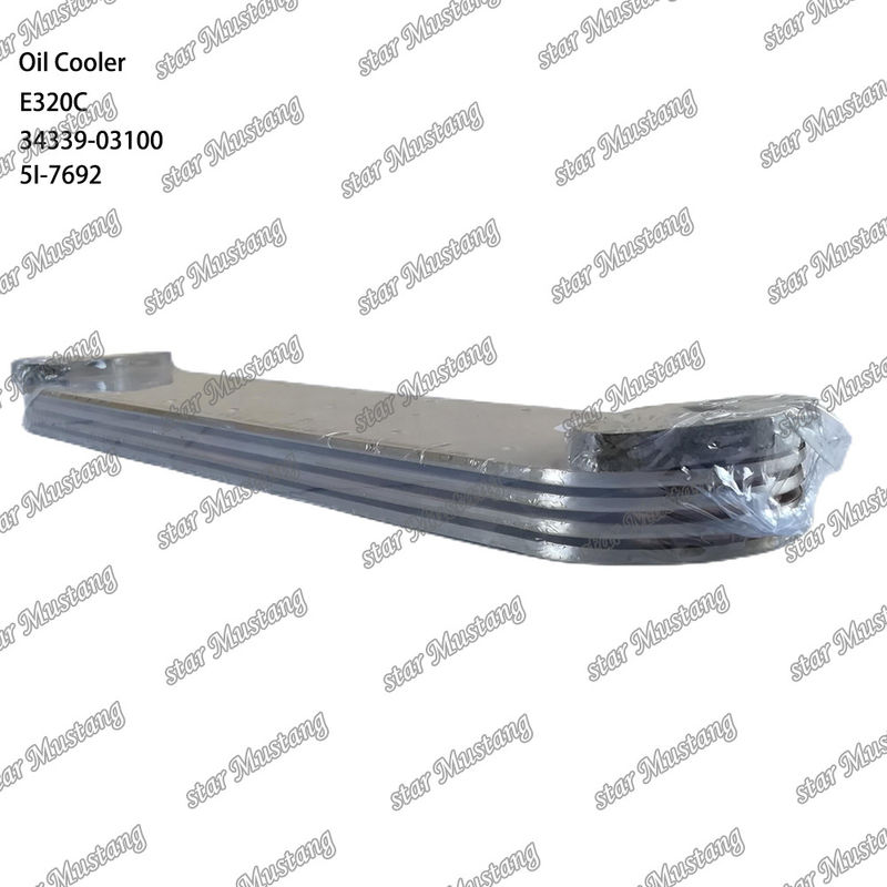 Oil Cooler E320C 4P 34339-03100 5I-7692 Untuk suku cadang mesin Caterpillar