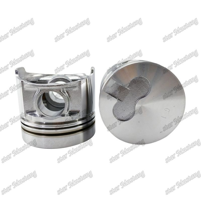 TD27 Mesin Piston Alfin Pin Hole 30mm 12010-6T000 12010-6T010 Untuk suku cadang mesin Nissan