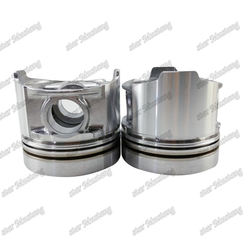 TD27 Mesin Piston Alfin Pin Hole 30mm 12010-6T000 12010-6T010 Untuk suku cadang mesin Nissan