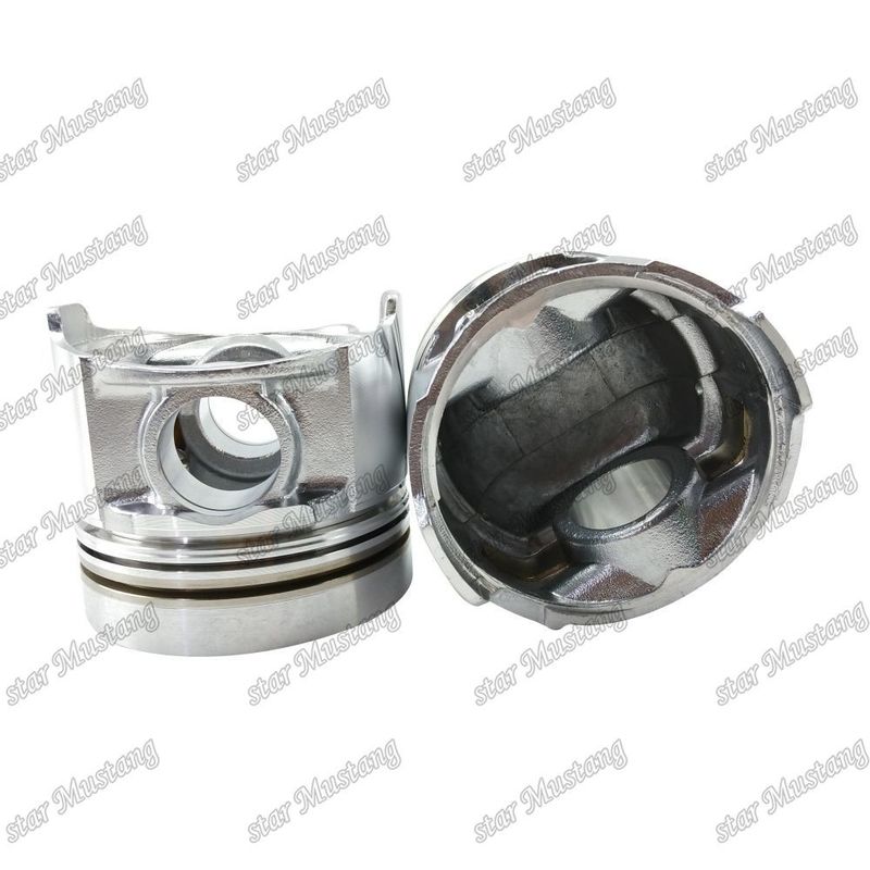 TD27 Mesin Piston Alfin Pin Hole 30mm 12010-6T000 12010-6T010 Untuk suku cadang mesin Nissan