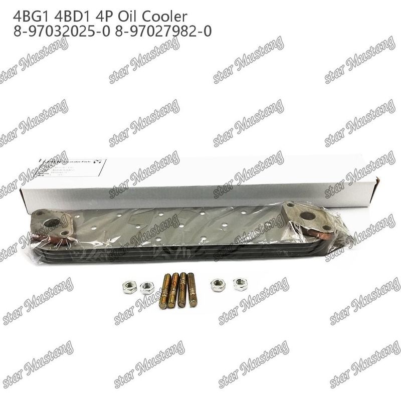 Oil Cooler 4BG1 4BD1 4P 8-97032025-0 8-97027982-0 Untuk suku cadang mesin Isuzu
