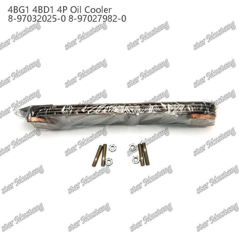 Oil Cooler 4BG1 4BD1 4P 8-97032025-0 8-97027982-0 Untuk suku cadang mesin Isuzu