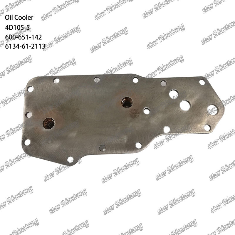 Oil Cooler 4D105-5 600-651-142 6134-61-2113 Untuk suku cadang mesin KUMATSU