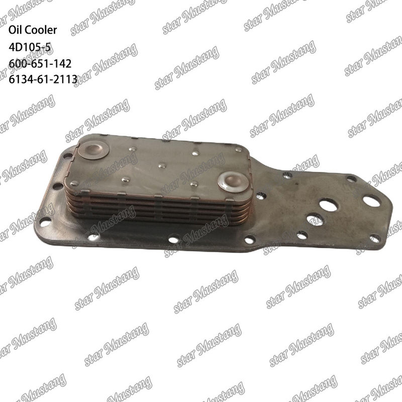 Oil Cooler 4D105-5 600-651-142 6134-61-2113 Untuk suku cadang mesin KUMATSU