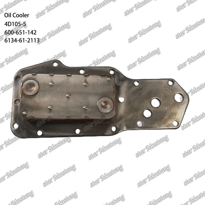 Oil Cooler 4D105-5 600-651-142 6134-61-2113 Untuk suku cadang mesin KUMATSU