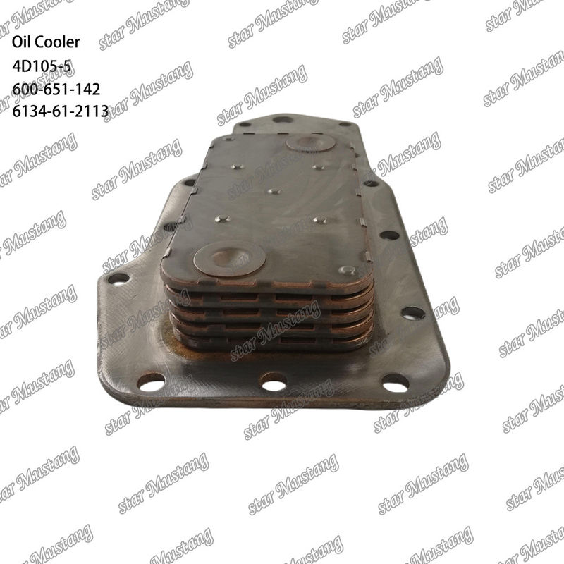 Oil Cooler 4D105-5 600-651-142 6134-61-2113 Untuk suku cadang mesin KUMATSU
