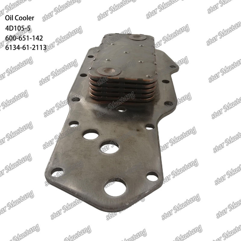 Oil Cooler 4D105-5 600-651-142 6134-61-2113 Untuk suku cadang mesin KUMATSU