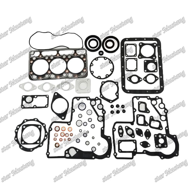 D950 Full Gasket Set Head Gasket 15676-03310 Atas 07916-24385 Bawah 07916-29995 Cocok untuk Kubota