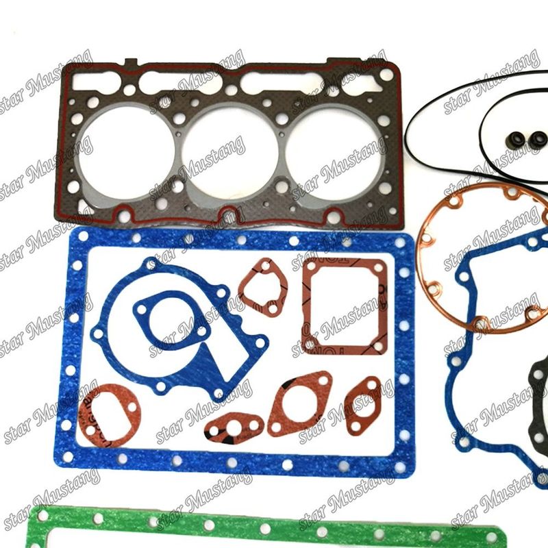 D1005 Full Gasket Set Head Gasket 1G040-03310 atas 1G041-99352 bawah 1G062-99365 cocok untuk Kubota