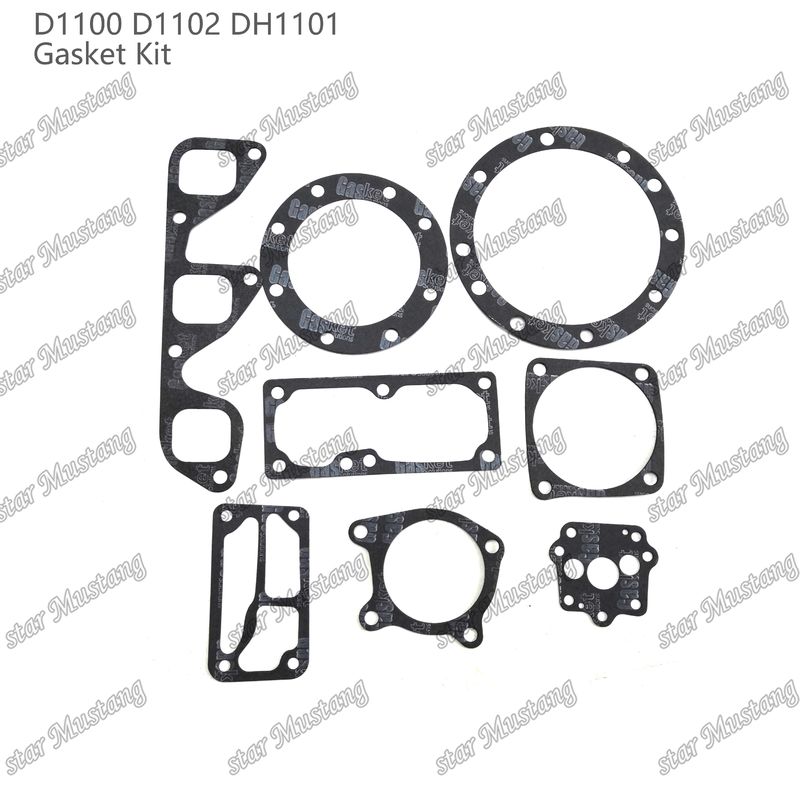 D1100 D1102 DH1101 Full Gasket Set Head Gasket 15354-03310 Atas 07916-24345 Bawah 07916-24980 Cocok untuk Kubota