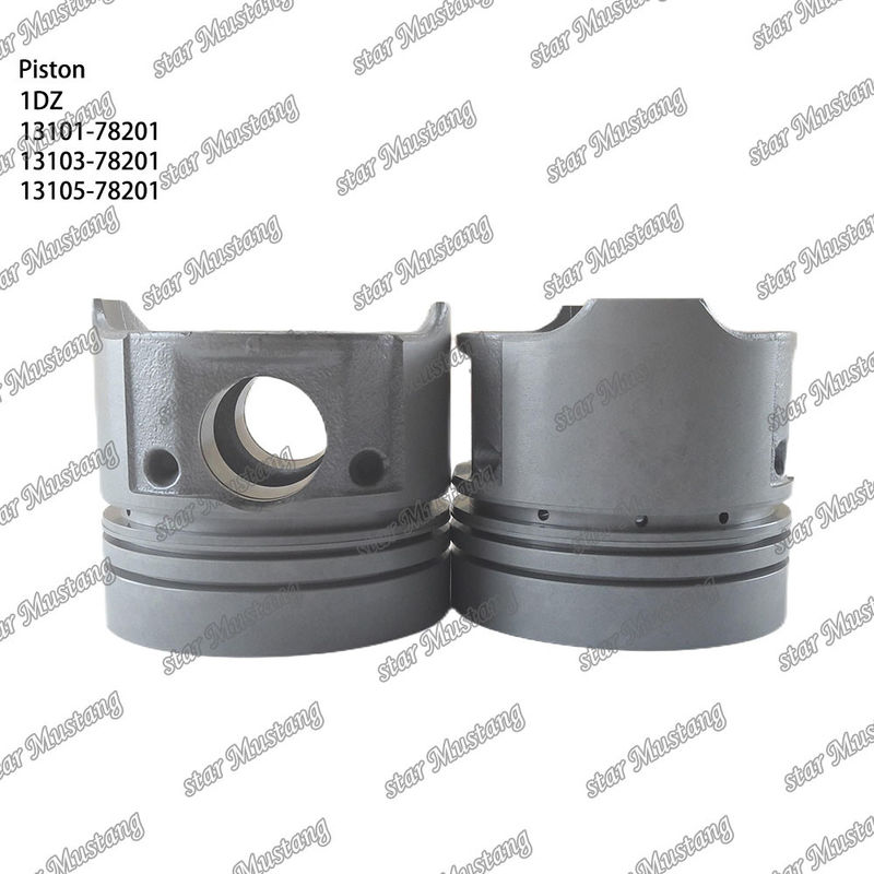 1DZ Piston Mesin 13101-78201 13103-78201 13105-78201 Untuk suku cadang mesin TOYOTA