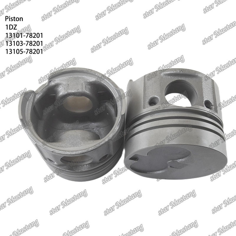 1DZ Piston Mesin 13101-78201 13103-78201 13105-78201 Untuk suku cadang mesin TOYOTA