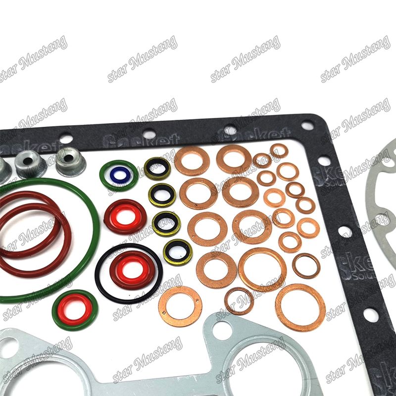 V1505 Full Gasket Set Kepala Gasket Metal 16292-03310 Atas 1G089-99352 Bawah 1G089-99365 Cocok untuk Kubota