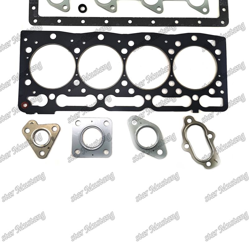 V1505 Full Gasket Set Kepala Gasket Metal 16292-03310 Atas 1G089-99352 Bawah 1G089-99365 Cocok untuk Kubota