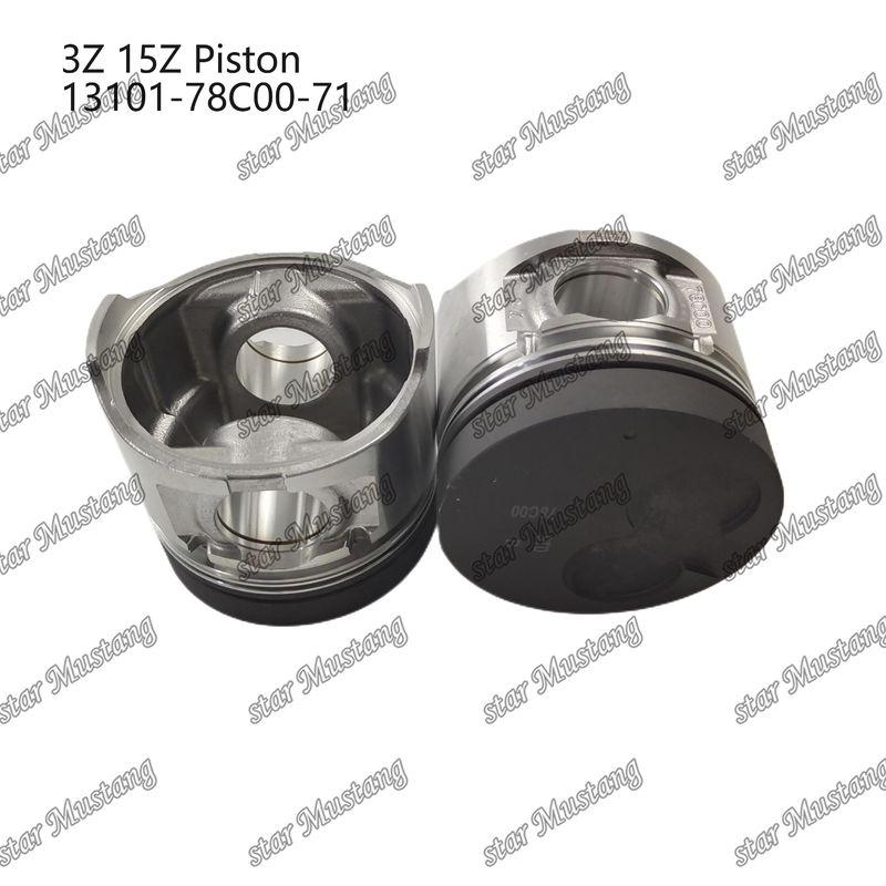 3Z Piston Mesin 13101-78C00-71 15Z 13101-78C00 Untuk suku cadang mesin TOYOTA