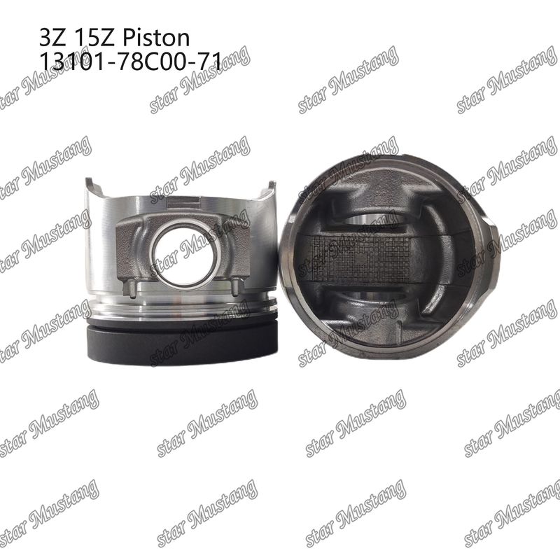 3Z Piston Mesin 13101-78C00-71 15Z 13101-78C00 Untuk suku cadang mesin TOYOTA