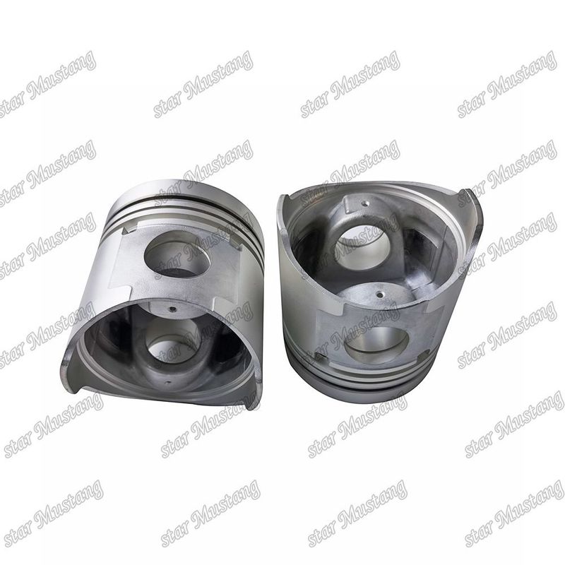 Piston D4AF Kamar pembakaran 50.5mm 23410-41210 23411-41210 Untuk suku cadang mesin Hyundai
