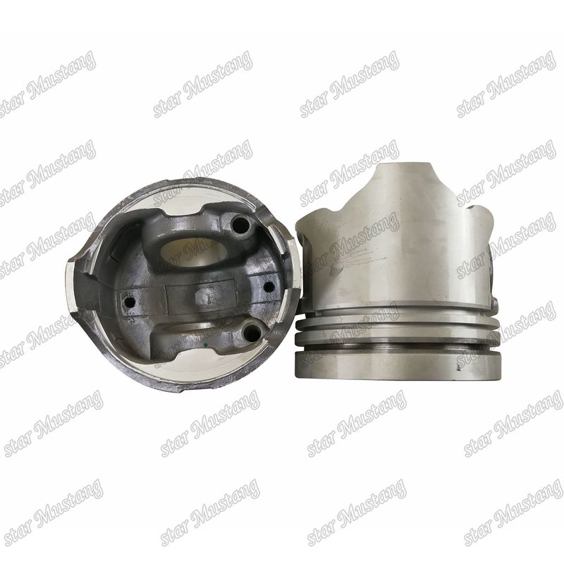 Piston 4JH1 tanpa tanda katup, diperkuat, pendinginan internal 8-97305-585-3 Untuk suku cadang mesin Isuzu
