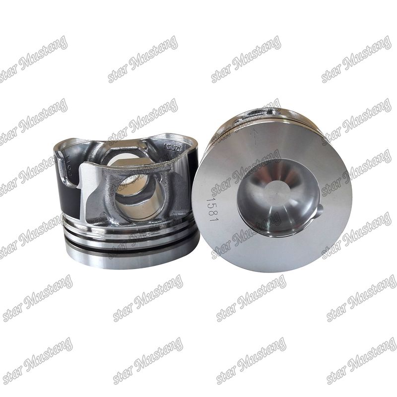 Piston 4LE2 EFI 8-98068-158-1 8-98068-158-2 Untuk suku cadang mesin Isuzu