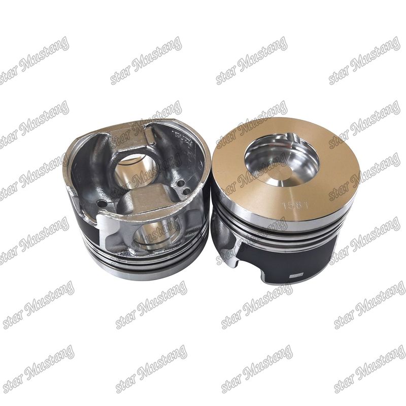 Piston 4LE2 EFI 8-98068-158-1 8-98068-158-2 Untuk suku cadang mesin Isuzu