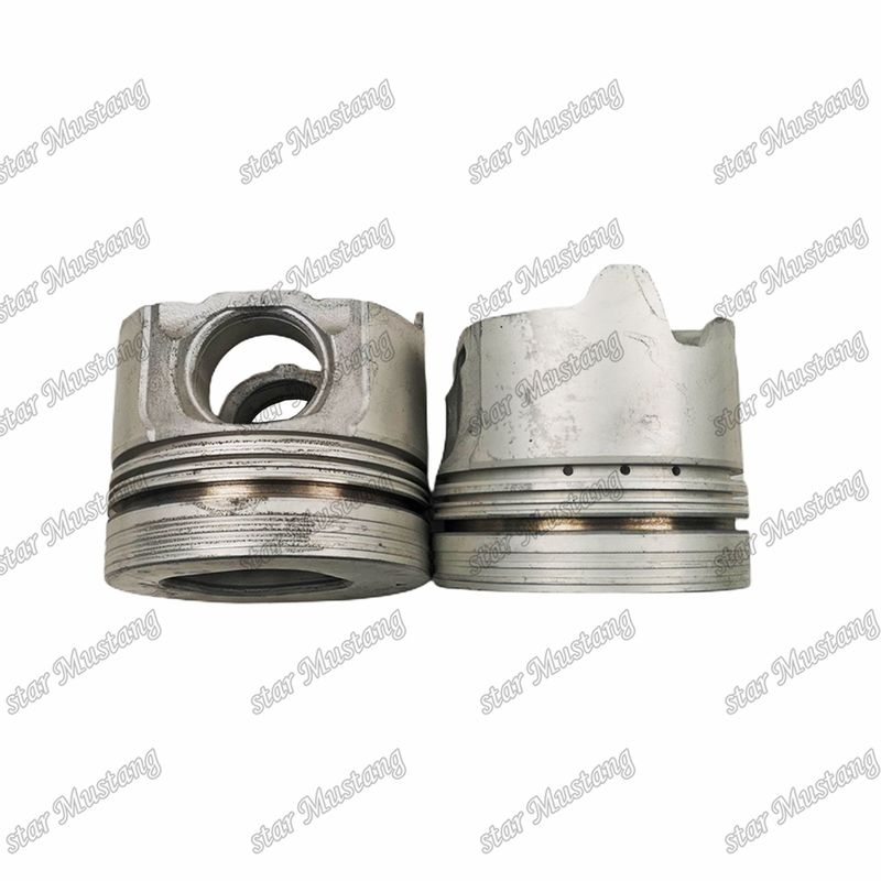 Piston 10PD1 Flat bottom 1-12111-804-0 Untuk suku cadang mesin Isuzu